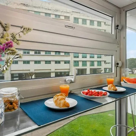 Ocean Front 2bed Luxury W/ Elevator Parking Wi-fi Apartamento Matosinhos (Porto)